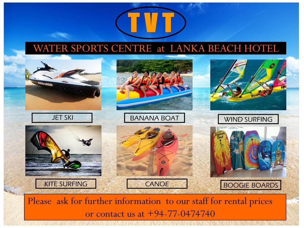 Lanka Beach Hotel Ettukala Exterior foto